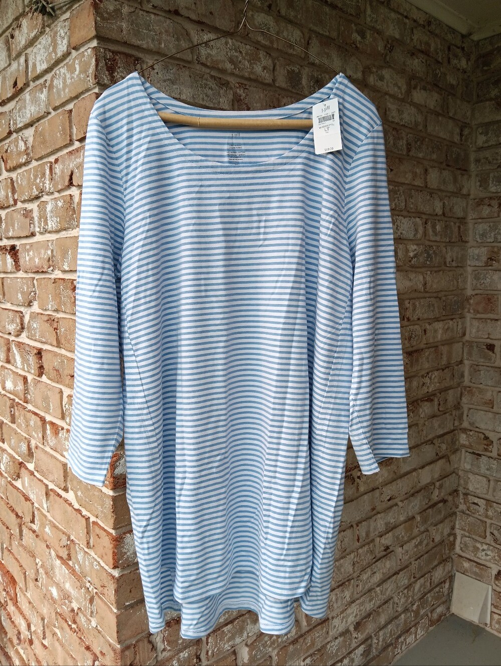 J Jill Scoop Neck Tunic Top